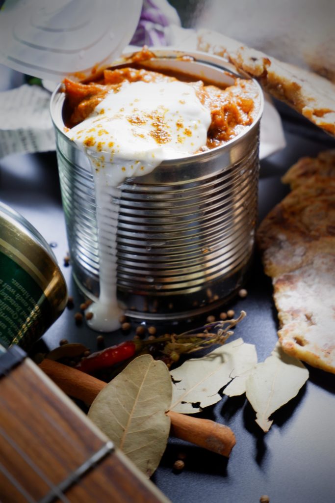 Rogan Josh beer curry with buttermilk &amp; the best sourdough naan bread in the world