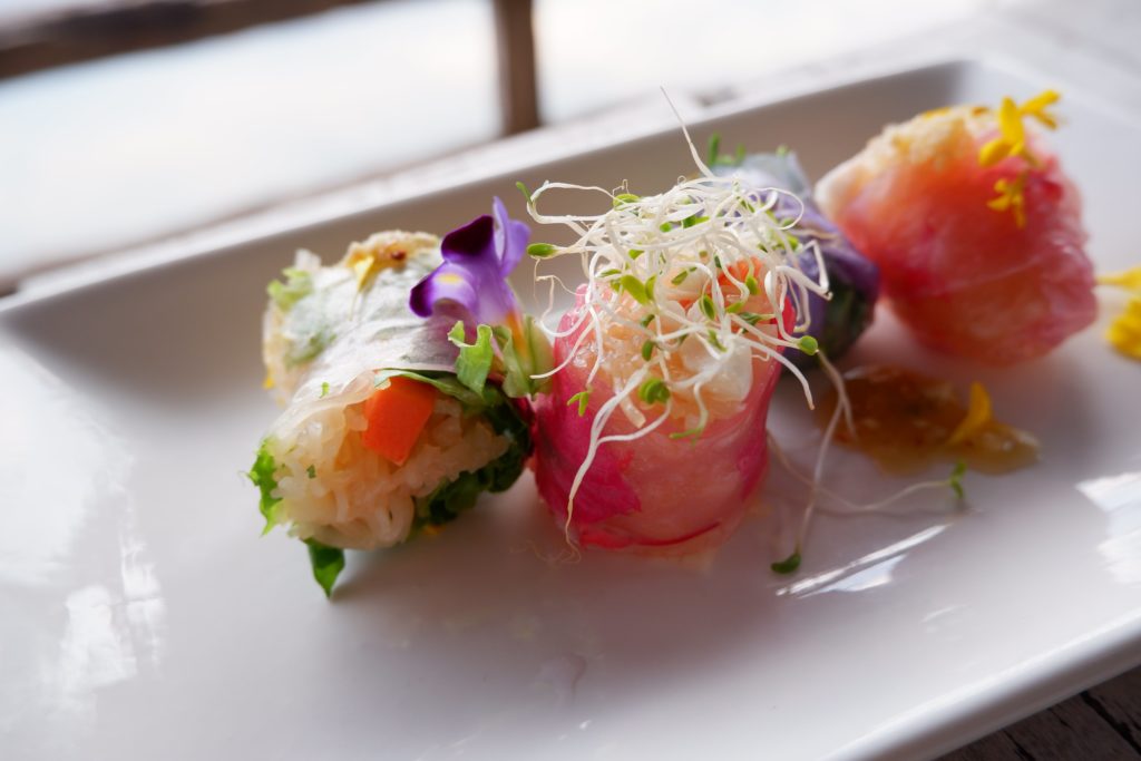 Summer Rolls " Butterfly Pea"