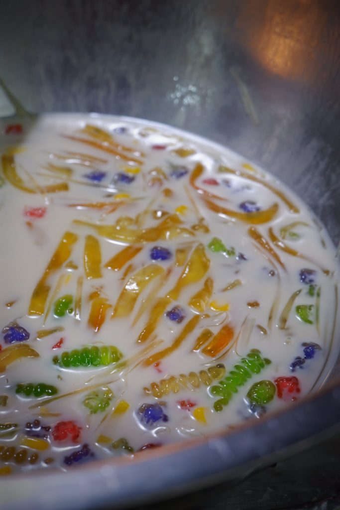 Coconut jelly Soup