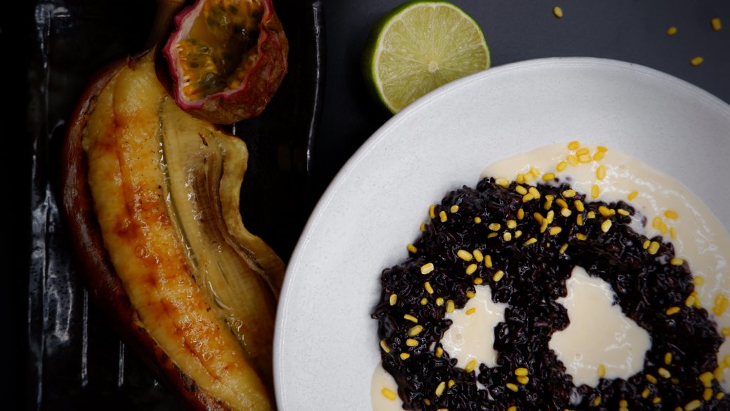 black sticky rice