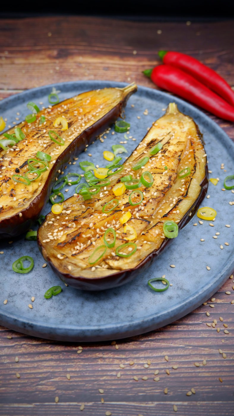 Miso glazed Eggplant